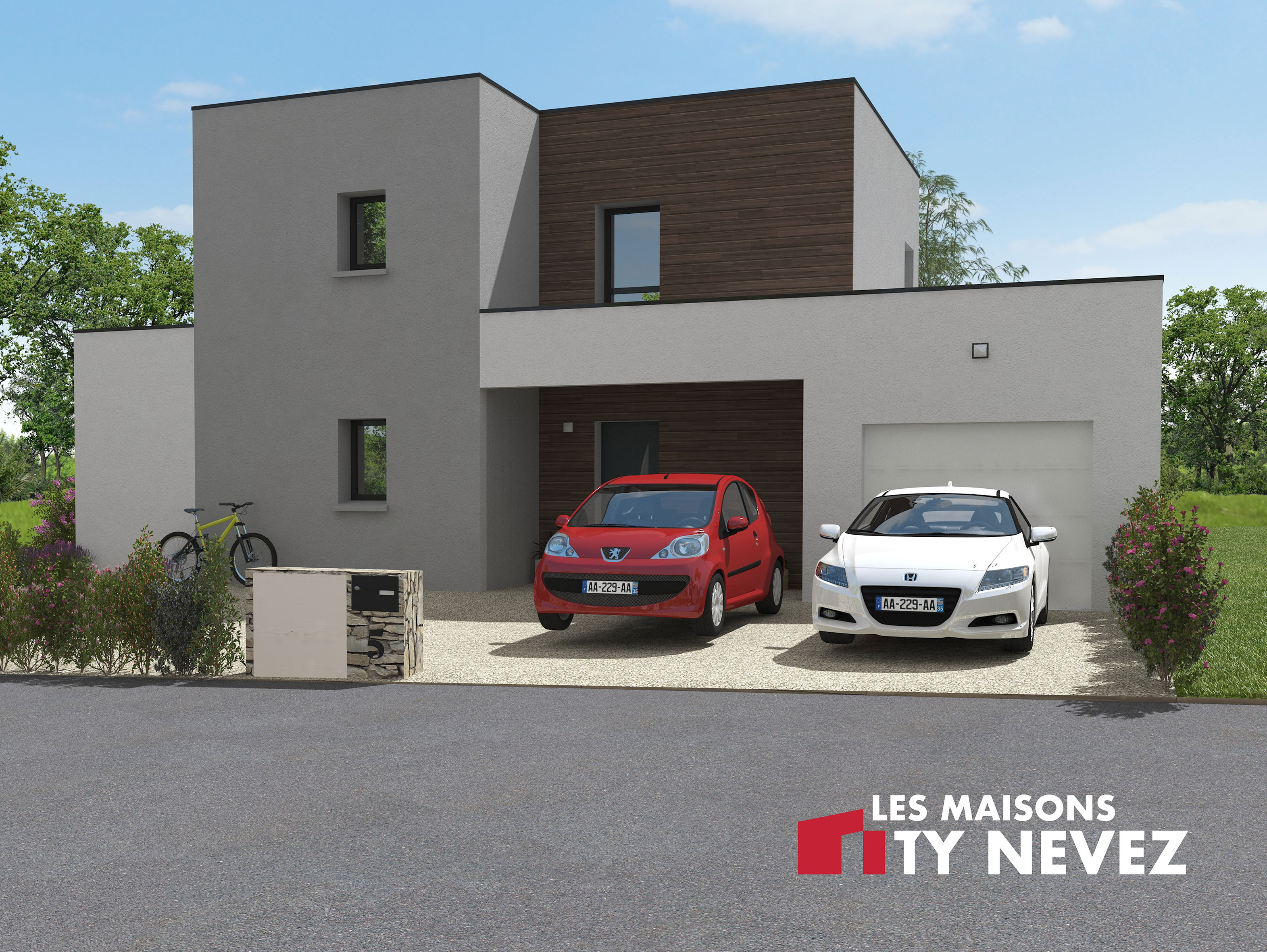 Réalisation de LES MAISONS TY NEVEZ